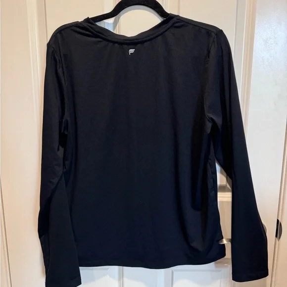 Fabletics Classic Black Long Sleeve Top - Picture 2 of 2